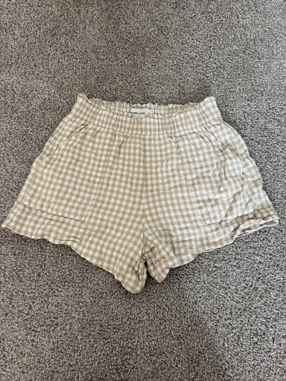 Abercrombie Linen Blend Shorts